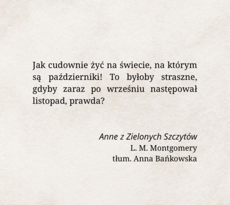Najlepsza książka na jesień!